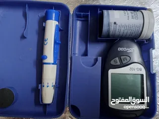  2 جهاز قياس السكري للبدل على جهاز ضغط