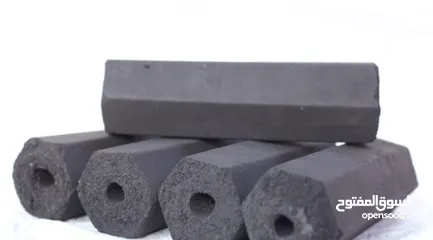  2 فحم شوي سداسي مضغوط