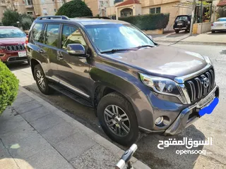  4 جيب تيوتا برادو prado 4000cc موديل 2014 ممشى قليل 55 الف كم فقط فحص كامل بحالة ممتازة جدا للبيع