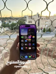  3 iPhone 14 pro purple 128 GB