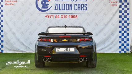  3 Chevrolet Camaro ZI1 - 2019 - Perfect Condition -1,248 AED/MONTHLY -1 YEAR WARRANTY + Unlimited KM*