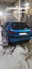  4 بيجو 206 موديل 2000 محرك 1400..