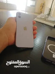  13 أيفون 11عادي 256 جيجا بطاريه 86 جهاز نضيف مغير شاشه  ومغلق أيكلاود فقط بحاجة فتح أيكلاود