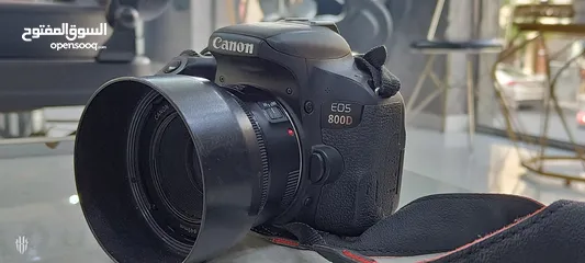  2 كاميرا كانون800D استعمال شخصي كميرا بحالت الوكاله
