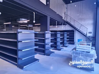  28 سوبر ماركت فخم جديد و مجهز بالكامل (ملحمة+ديلي+خضار و فواكه) مول
