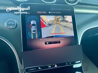  18 مرسيدس C180 موديل 2023 افنجارد فتحة غرافيت بحالة الزيرو وارد المانيا مميزة