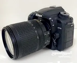  3 كاميرة نيكون D7500 جديدة غير مستعمله نهائي