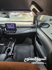  14 كورولا 2022 SE  بقمة النظافة وممشى جدا بسيط ومع عرض التسجيل والسرفس الشامل