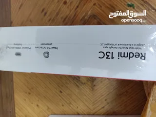  2 شاومي ريدمي C13 جديد الكرتون مغلف لم يفتح.