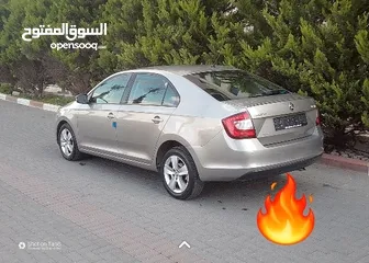  1 سكودا رابيد  2018