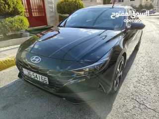  13 HYUNDAI ELENTRA HYBRID 2023 كاش او أقساط.