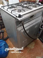  2 غاز اربع عيون مع فرن