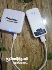  8 جهاز ضبط صحن الرسيفر على التلفون