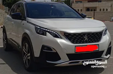  8 جيب بيجو 3008 جي تي لاين ماطور 2000 ديزل فل اوبشينز لون ابيض بحالة ممتازة للبيع