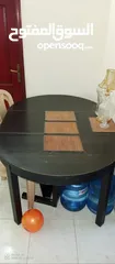  3 used sofa and dining table.