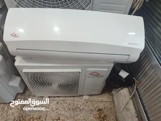  6 مكيفات واحد طن فل إنڨيرتر مستعملة في حالة ممتازة شامل التركيب