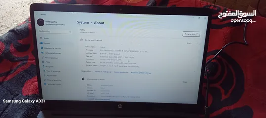  1 لابتوب hp كور اي 5 الجيل الحادي عشر