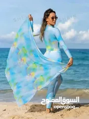  6 بوركيني بقماش waterproofما بيلزق في الجسم  و اهم شي الخامه دايفنغ لا يمتص ماء مستوردمصري وليس محلي