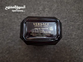  2 Versace crystal noir