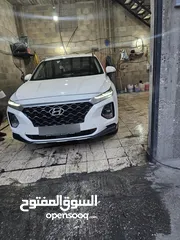  2 هونداي سنتافيه 2020 ترخيص 19 للبيع. 7 ركاب اصل .عداد قليل