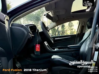  17 فـورد فـيـوجـن 2018 تـيـتـانـيـوم كاش أو أقساط