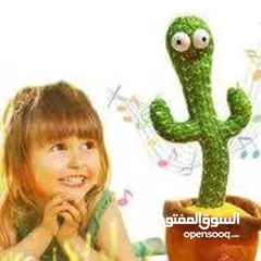  1 لعبة صباره  صبارة متكلمه  تعيد الكلام  تضيء مع عشرات الاغاني العربيه المخزنه