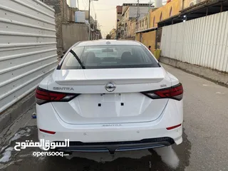  11 نيسان سنترا موديل 23 فئه SR بدون رقم دخول جديد حره تترقم اي محافظه ماشيه 3 الف الون بيض صدفي