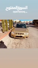  1 هيونداي أكسنت لون ذهبي مميز موديل فيرنا