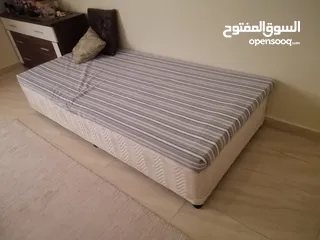  1 Single cot with mattress