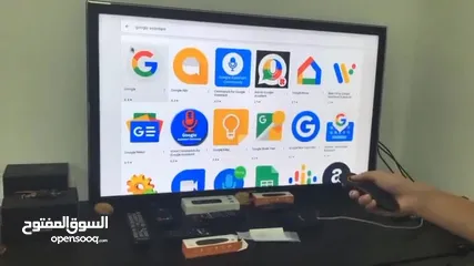  15 ريموت شاشه ذكي الريموت سمارت مع مايكرفون اوامر صوتيه لجميع انواع الشاشات السمارت و ماوس