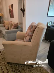  5 طقم كنب تفصيل لون فيروزي