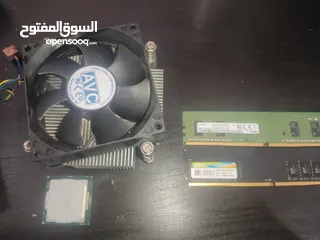  2 معالج و رام و مبرد i3 9100
