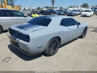  4 Dodge challenger Model 2022 R/T color  Gray Used VCC AMERICAN  Car for sale