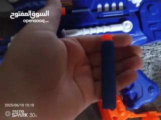  5 مسدس كهربائي للبيع للاطفال لون ازرق للاطفال لجميع الاعمار سهل الاستخدام