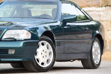  4 Mercedes SL320 1995 بحالة الوكالة