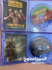  2 ألعاب ps4 بحالة ممتازة