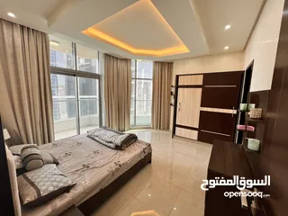  7 For rent in Juffair sea view apartment  للإيجار في الجفير شقه اطلاله بحريه