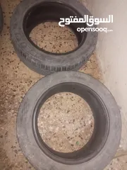  4 اطارات مستعمله للبيع