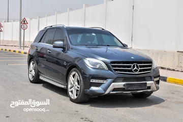  1 2013 Mercedes ML500 full options gcc specs