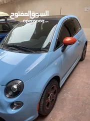  2 فيات 500e  2015فل كامل بانوراما sport package