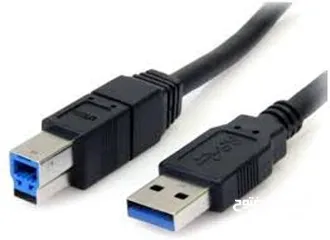  5 USB PRINTER CABLE وصلة طابعة كيبل طابعة 