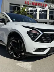  5 كيا سبورتاج GT Line ترخيص 2022 محرك 1600 هايبرد plug in/يقطع على الشحنه 65 كيلو متر  271 حصان