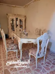  6 طاولة سفرة وفضية مصري حفر من الطراز الرفيع .