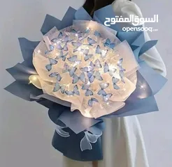 11 باقات الكاندي والفراشة وباقات التخرج