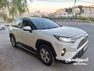  8 تويوتا راف فور 2019 LE بحاله الوكاله بسعر مناسب
