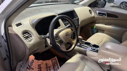  7 نيسان باثفندر دبل 2014    مشاء الله مالك اول ممشى قليل  صيانه بالوكيل  2014 Nissan Pathfinder 4x4 Fi