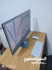  2 iMac 24"  M1 CHIP 16GB / 1000GB // اي ماك  24 انش M1 1000GB