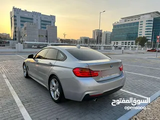  6 للبيع ((BMW 420))  M توين توربو (جراند كوب) خليجي  - موديل 2016