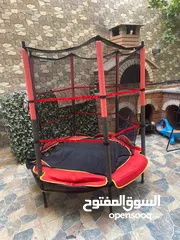 1 ترامبولين نطاطة اطفال لعمر تسع سنوات