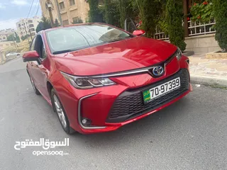  4 سيارة للايجار تويوتا كورولا هايبررد 2024عداد زيرو اقــــوى العروض المكتب الدبلوماسي لتأجير  السيارات